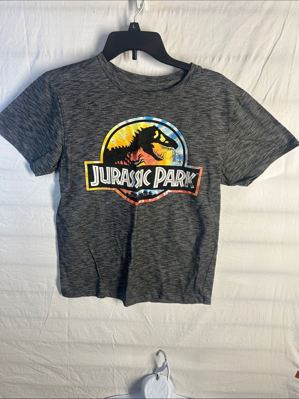 Jurassic Park Kids' Short Sleeve Tee - Dark Gray